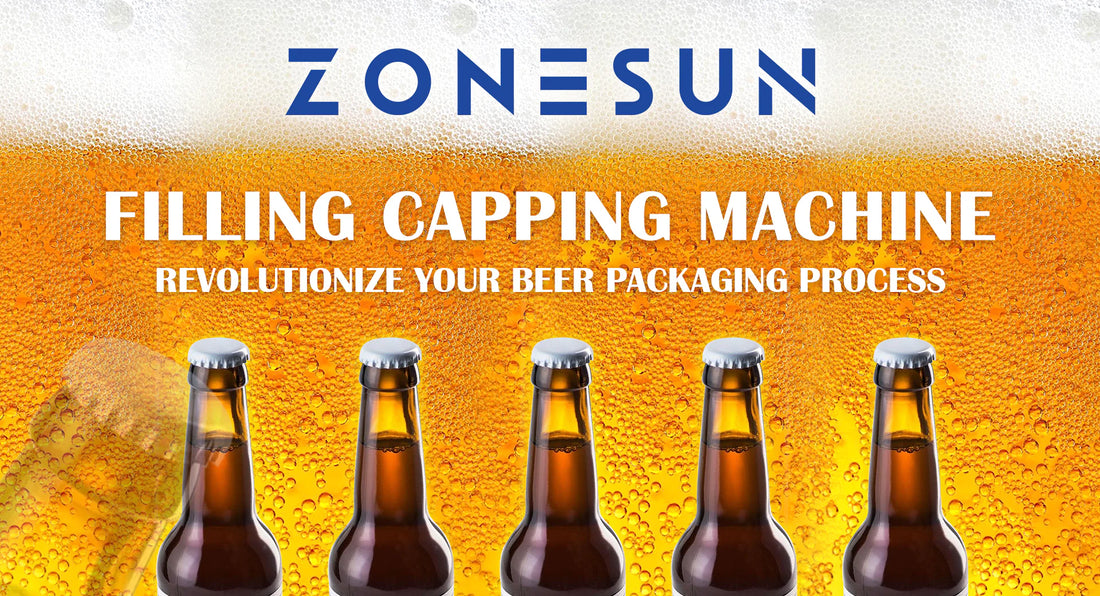 Top 3 Beer Packaging Machinery: ZONESUN ZS-CFC4 Filling Capping Machine