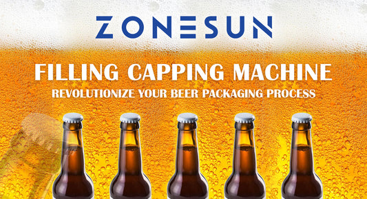 Top 3 Beer Packaging Machinery: ZONESUN ZS-CFC4 Filling Capping Machine