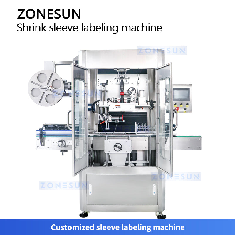 ZONESUN ZS-STB150 Etichettatrice per maniche e restringimento delle bottiglie