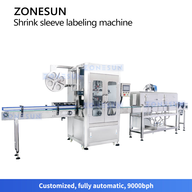 ZONESUN ZS-STB150L Bottle Sleeving And Shrinking Labeling Machine