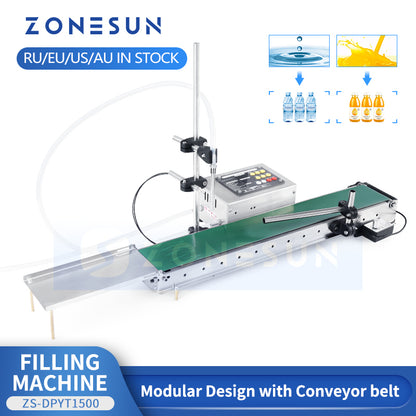 ZONESUN ZS-DPYT3000 Single Head Heat Resistant Liquid Filling Machine