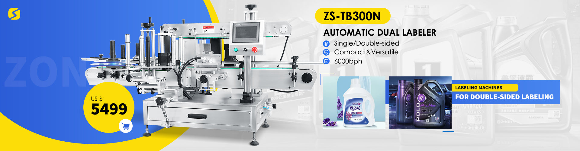 Zonesun Dual Labeling Machine