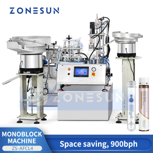 Zonesun ZS-AFCL4 Automatic Test Tube Monoblock Machine