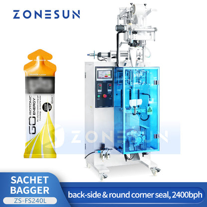 Zonesun ZS-FS240L Sachet Filling and Sealing Machine