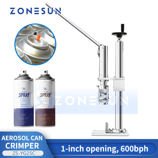 Zonesun ZS-YG25C Aerosol Can Crimper