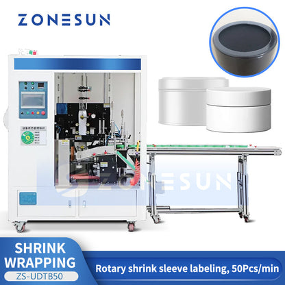 Zonesun ZS-UDTB50 Rotary Shrink Sleeve Labeling Machine