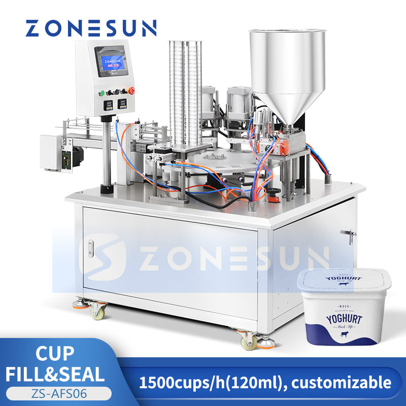 Zonesun ZS-AFS06 Cup Filling & Sealing Machine