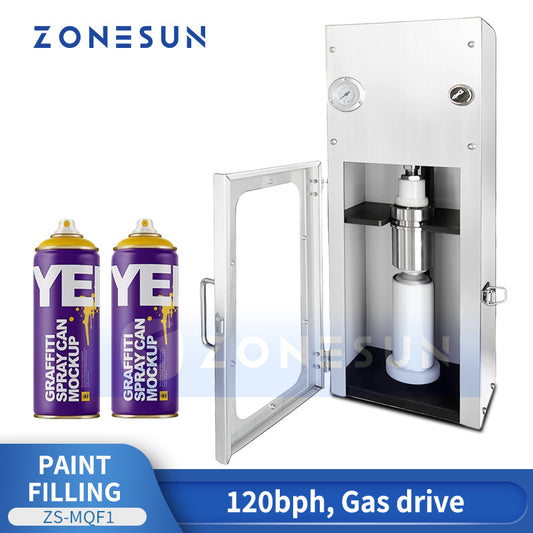 Zonesun ZS-MQF1 Aerosol Can Filling Machine