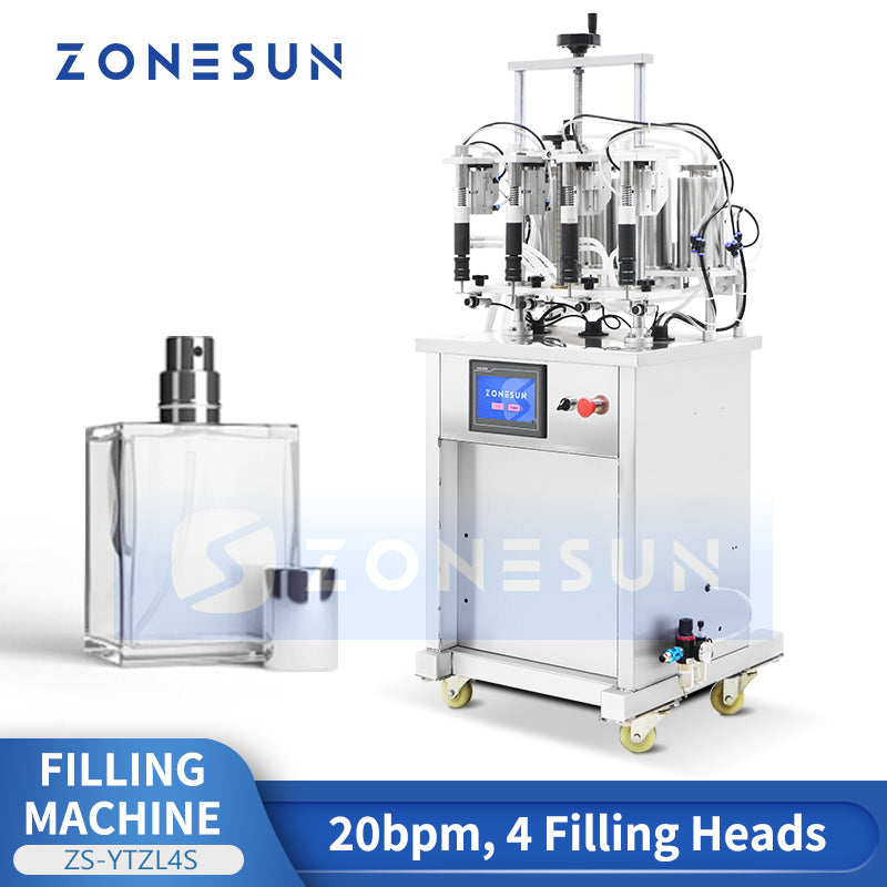 Zonesun ZS-YTZL4S Vacuum Bottle Filler