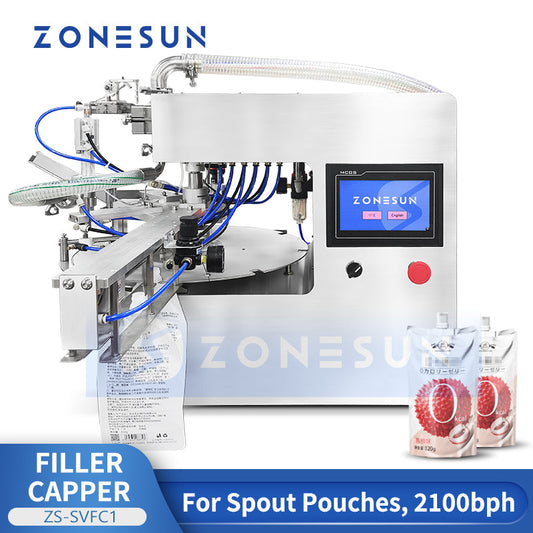 Zonesun ZS-SVFC1 Rotary Filler Capper