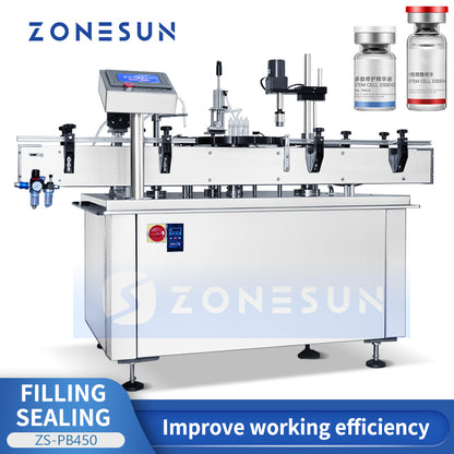 Zonesun ZS-PB450 Vial Filler Capper Monoblock