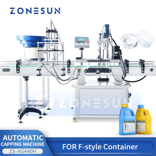 Zonesun ZS-XG440H Automatic F-Style Bottle Capping Machine