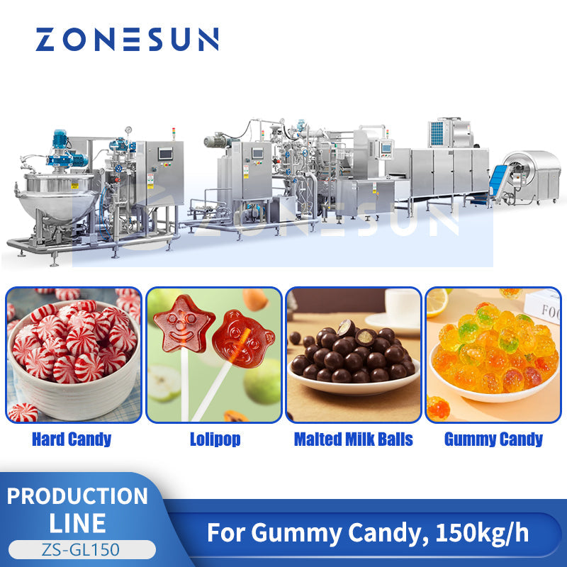 Zonesun ZS-GL150 Gummy Candy Production Line