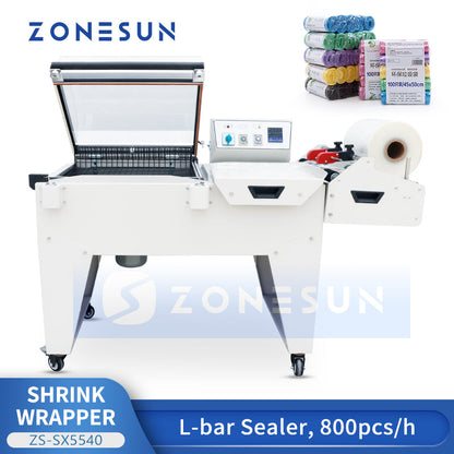 ZONESUN ZS-SX5540 L Bar Sealer with Heat Shrinker