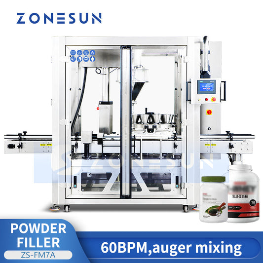 Zonesun ZS-FM7A Rotary Powder Auger Filler