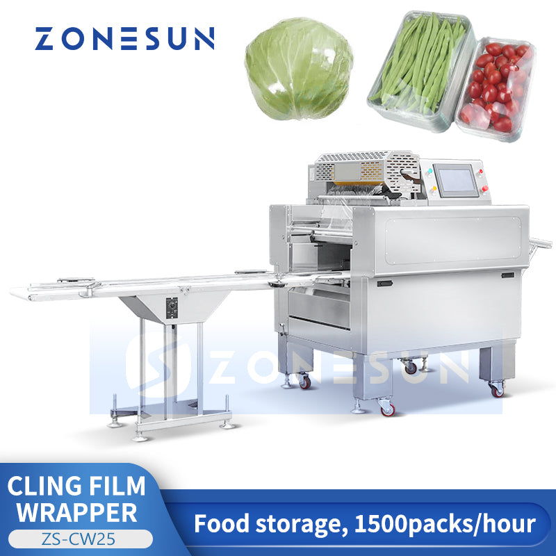 ZONESUN ZS-CW25 Automatic Cling Film Wrapping Machine