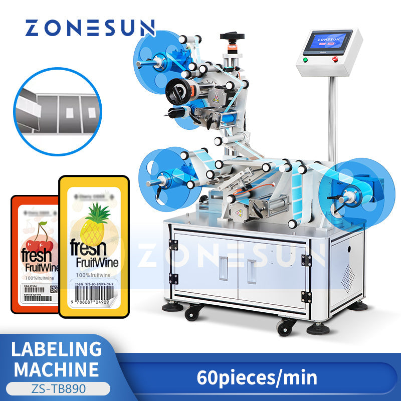 Zonesun ZS-TB890 Reel to Reel Counter with Label Applicator