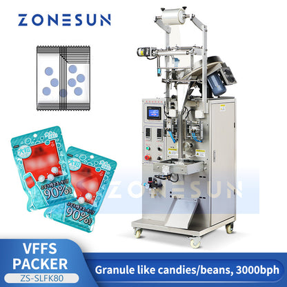 Zonesun ZS-SLFK80 Tablet VFFS Bagger