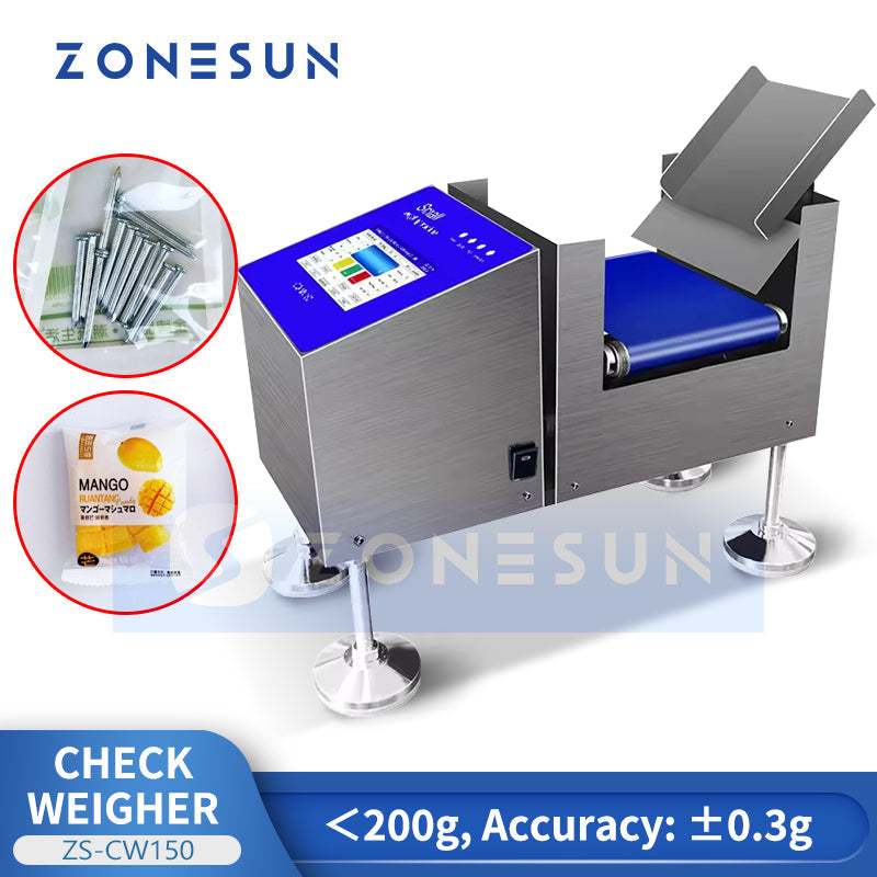 Zonesun ZS-CW150 Compact Checkweigher | Under 200g