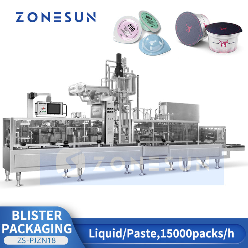 Zonesun ZS-PJZN18 Blister Cup Packing Machine