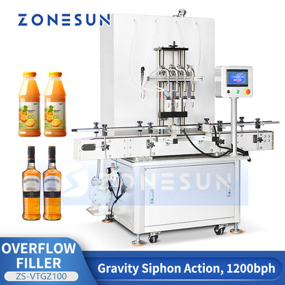 Zonesun ZS-VTGZ100 Pressure Overflow Filler