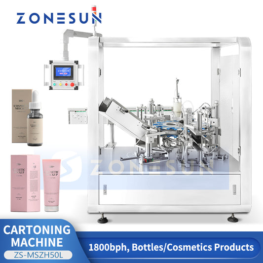 ZONESUN ZS-MSZH50L Sigillatrice verticale automatica per scatole 