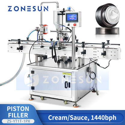 Zonesun ZS-YT1T-1PX Servo Piston Filler