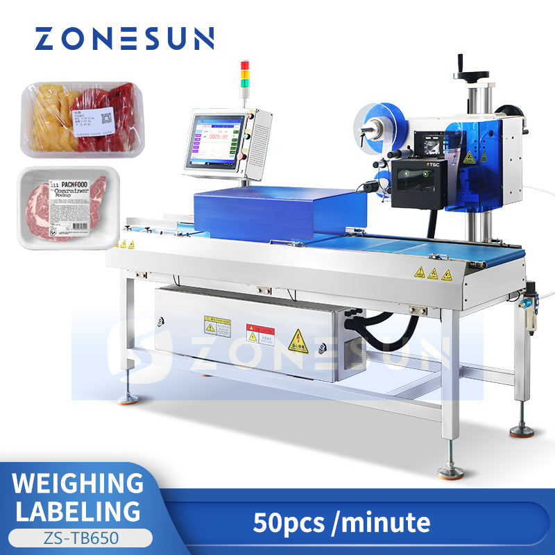 Zonesun ZS-TB650 Automatic Weigh-Price Labeling Machine