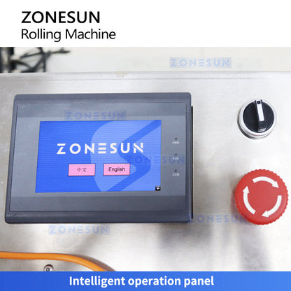 Zonesun ZS-RW3 Roll to Roll Label Rewinder with Date Coder Touch Screen