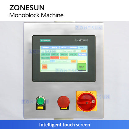 Zonesun ZS-AFCU1 Marker Packaging Monoblock Machine Touch Screen