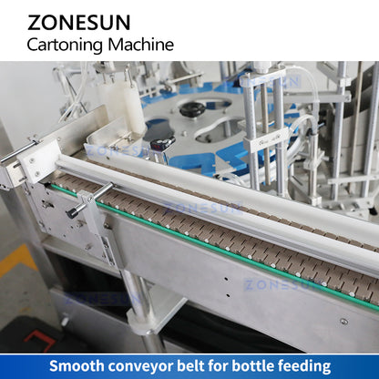 ZONESUN ZS-MSZH50L Automatic Vertical Box Sealing Machine