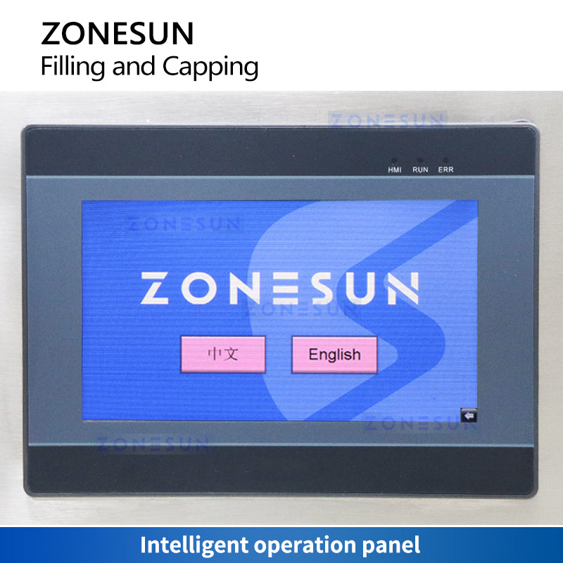 Zonesun ZS-ZFC1 Syringe Filling & Stoppering Machine Touch Screen