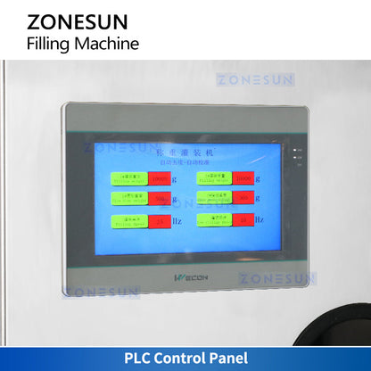 Zonesun ZS-GTW2D Weighing and Filling Machine Touch Screen