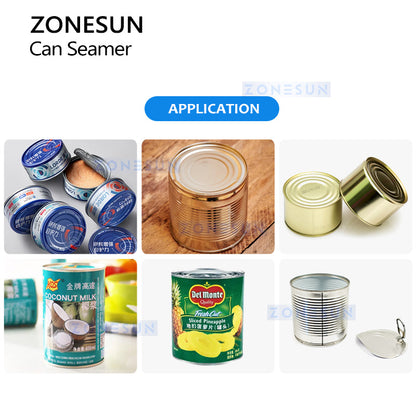 Zonesun ZS-CS1 Can Seamer | Cylindrical Cans