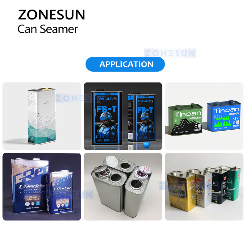 Zonesun ZS-CS2 Can Seamer | Rectangular Cans