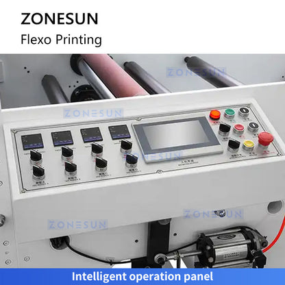 Zonesun ZS-RY4 4-Color Flexo Printing Machine Operation Panel