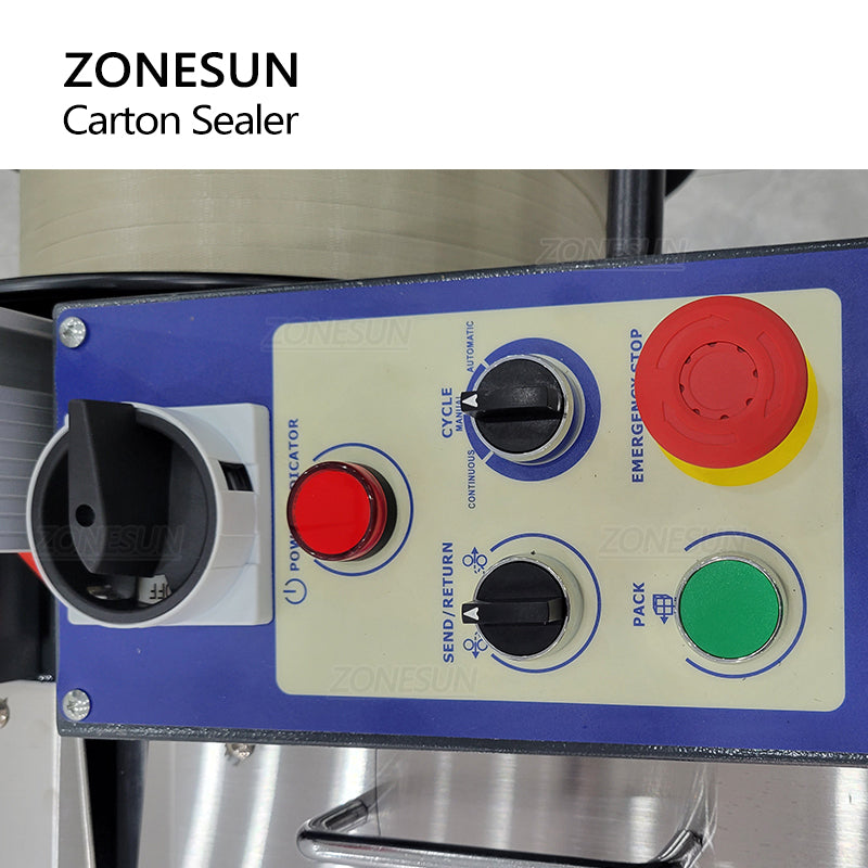 ZONESUN ZS-FK8060S Sigillatrice per cartoni 