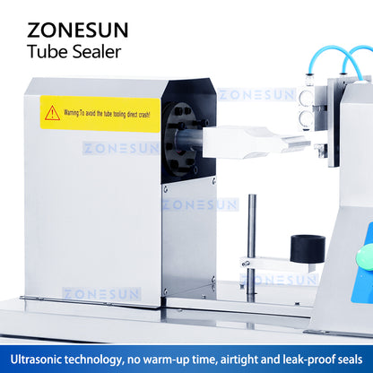 Zonesun ZS-QDFM125 Ultrasonic Plastic Tube Sealing Machine