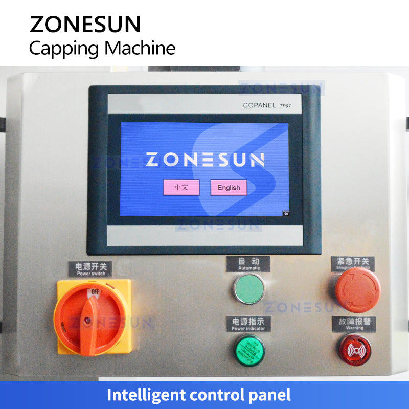 Zonesun ZS-VTXG2 Dual-Head Continuous Motion Capping Machine