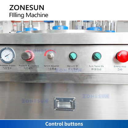 Zonesun ZS-PXF10 Vacuum Filling Machine Control