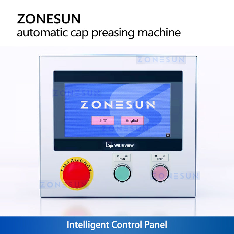 Zonesun ZS-XG16D4 Automatic Capping Machine | Press-On Cap Sealer