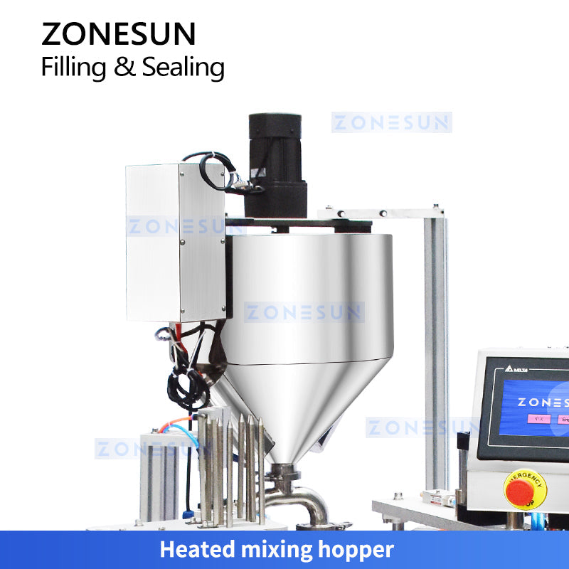 Zonesun ZS-FSHS20 Honey Spoon Filling Sealing Machine