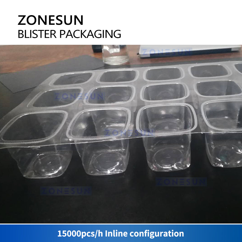 Zonesun ZS-PJZN18 Blister Cup Packing Machine Multiple Packages