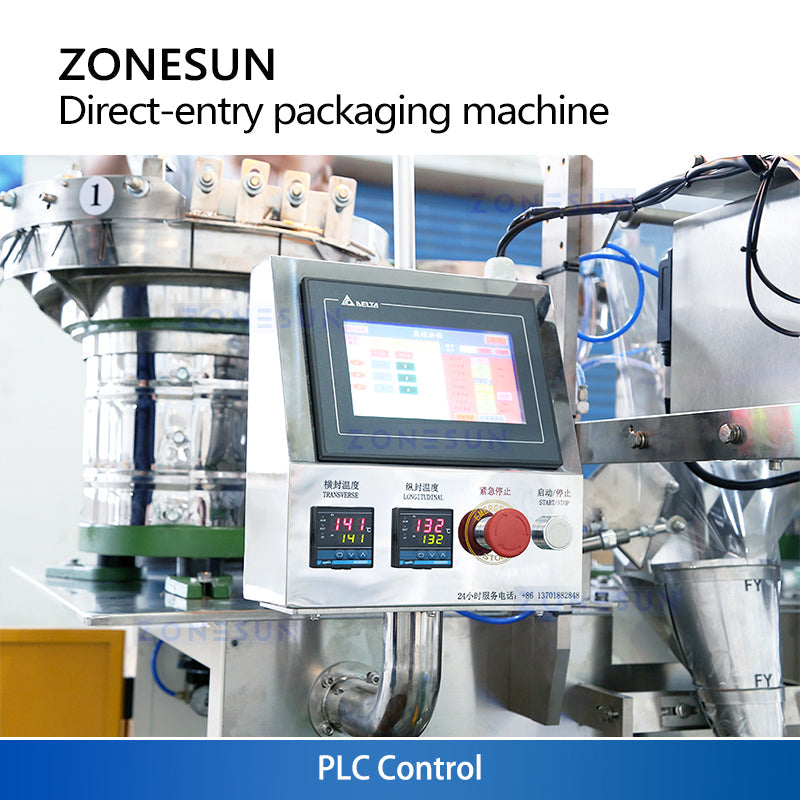 Zonesun ZS-JSBZ2 Screw Packing Machine PLC Control