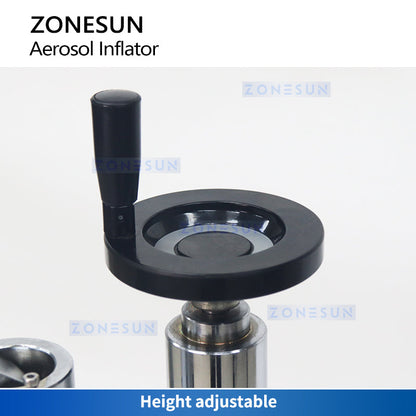 Zonesun ZS-CQ1 Aerosol Can Gas Filler Rotary Handle