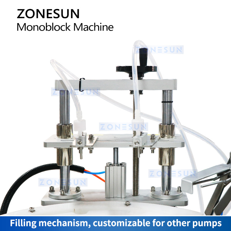 Zonesun ZS-AFCL4 Automatic Test Tube Monoblock Machine Filling Station