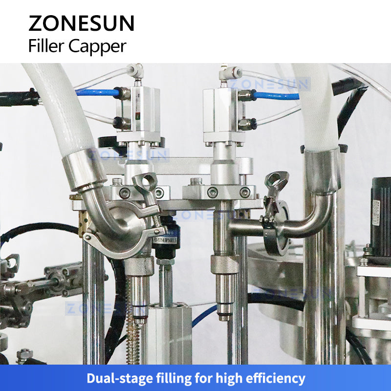 Zonesun ZS-AFC34 Monoblock Filler Capper for Thick Paste