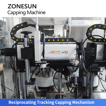 Zonesun ZS-VTXG2 Dual-Head Continuous Motion Capping Machine