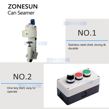 Zonesun ZS-CS2 Can Seamer | Rectangular Cans