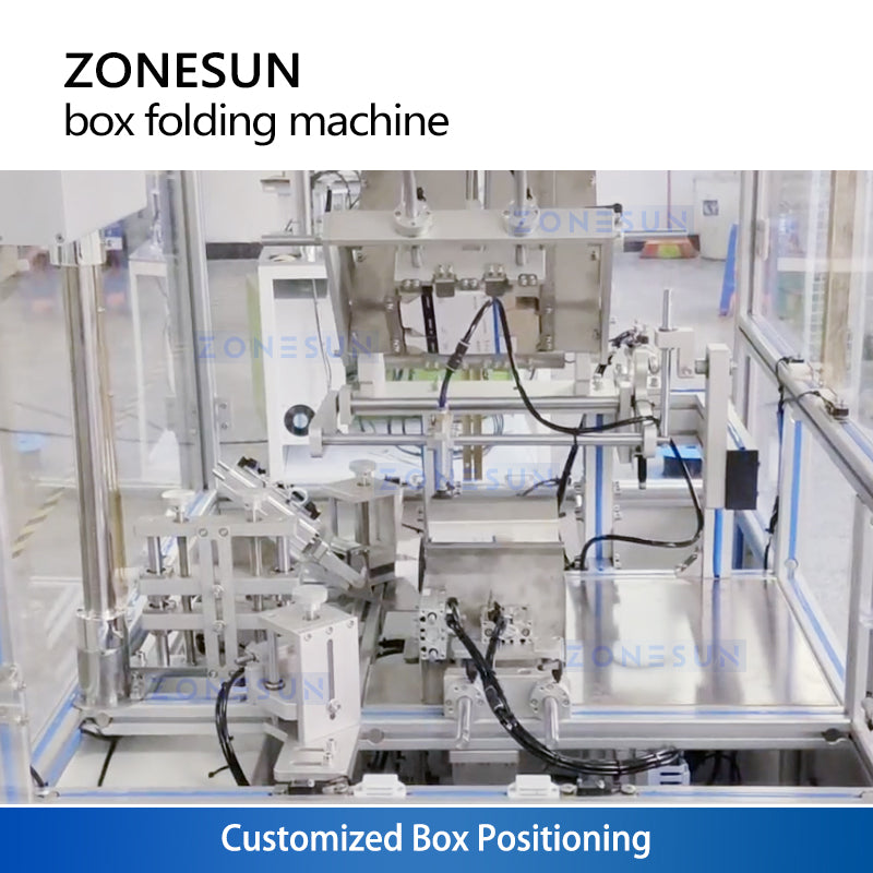 Zonesun ZS-KDJ100 Lock Bottom Cartoning Machine Folding Mechanism